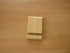 Houten smartphonehouder telefoonstaander - Photo 1/3