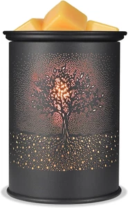 Metal Wax Melt Warmer, Candle Wax Warmer for Scented Wax Melter,Electric Wax Mel - Picture 1 of 12