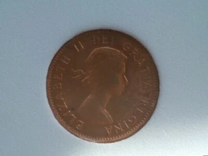 1957 Canada Small Cent Penny Uncirculated Red - Picture 1 of 2