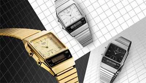 Reloj de acero inoxidable analógico digital impermeable vintage Casio AQ-800E-1A 7A G-9E - Imagen 1 de 12