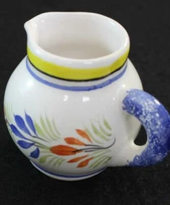Crema Individual Quimper HENRIOT (Centro del Hombre) de cuatro onzas EXCELENTE ESTADO - Imagen 1 de 4