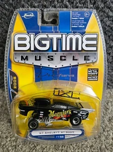 2008 JADA BIG TIME MUSCLE DRAG SERIES 1967 SHELBY MUSTANG GT-500 BLISTER MOC MIP - Picture 1 of 2