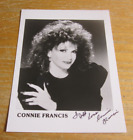 Connie Francis Musician Autographed Signed 5X6.75 Photograph "Who's Sorry Now?"