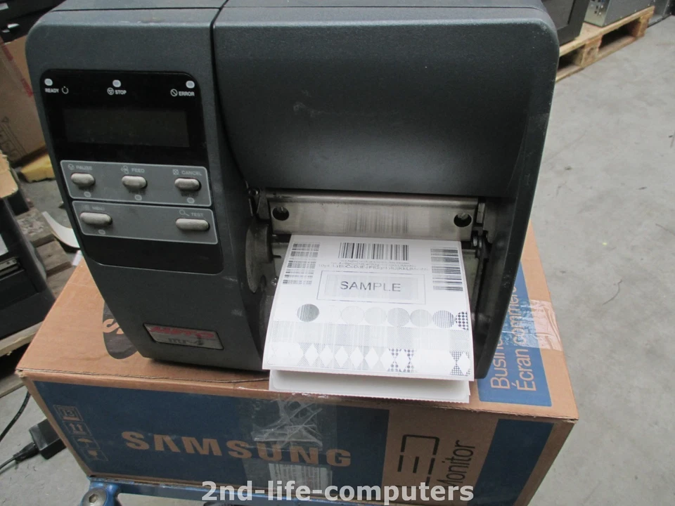 METO MR4208 DMX Thermal Label Barcode Printer USB PARALLEL - PRINTS LINES - Bild 1 von 1