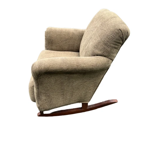 Mid-Century Beige Children's Rocking Chair Cover