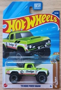 Dodge Power Wagon Hot Wheels '70 verde 56/250 2025 HW suciedad 2/10 - Imagen 1 de 2