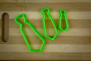 Tie - Necktie - cravat - neckband - Cookie cutter Multi-Size - Picture 1 of 10