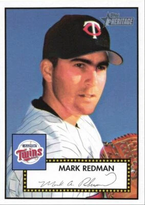 2001 Topps Heritage Black Back Mark Redman Minnesota Twins #43 - Image 1 of 2
