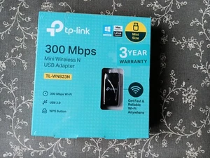 TP Link TL-WN823N 300 Mbps Mini Wireless N USB Adapter New Sealed - Afbeelding 1 van 2