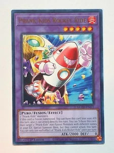 Yugioh Maximum Gold: El Dorado Prank-Kids Rocket Ride MGED-EN111 Rare NM/M - Picture 1 of 1