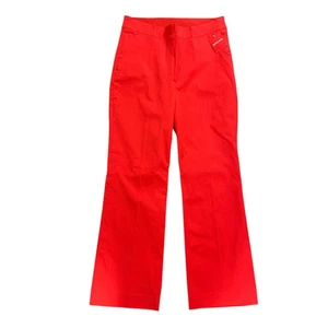 NWT! SPANX Polished Kick Flare in True Red Pull-on Crop Pants Size Med 20367R - Bild 1 von 14