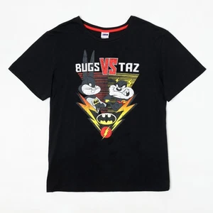 Bugs Bunny VS Taz T-Shirt Mens 2XL Looney Tunes x DC Batman Flash Warner Bros - Picture 1 of 10