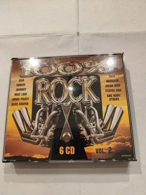 CD-BOX Santana, Toto, Black Sabbath, a.o. 100% Rock Vol. 2 Sony Music - Bild 1 von 4