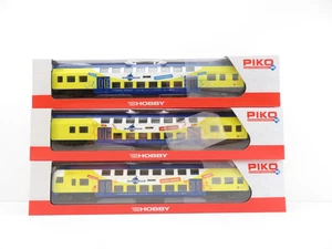 (GEB044) PIKO 58350 3er-Set Personenwagen "Metronom", DC, H0, OVP - Picture 1 of 8