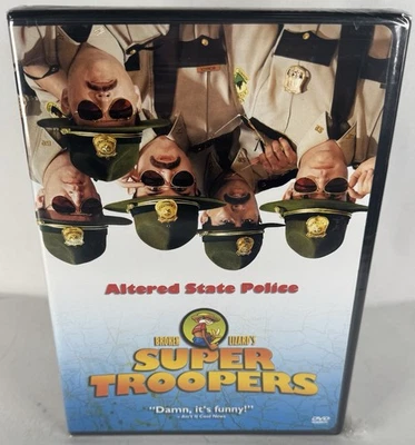 Super Troopers - New & Sealed Region 1 DVD - CELLOPHANE TORN - Image 1 of 2