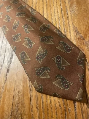 Corbata para hombre Luciano Barbera seda cachemira usada en excelente estado hecha en Italia Foto 1 de 4