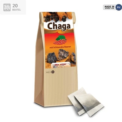Chaga echter sibirische Birkenpilz mit Schisandra in Portionsbeutel  20/60/120 - Bild 1 von 3