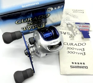 Carrete de fundición de cebo para diestros Shimano CURADO 200 TypeJ con caja JAPÓN "SIN USAR" - Imagen 1 de 24