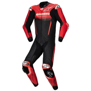 Alpinestars GP-R7 One Piece Leather Suit (48, Black/Mid Red) - Bild 1 von 3