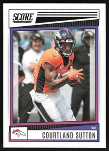 Courtland Sutton 2022 Panini Score Football # 74 Base Denver Broncos - Bild 1 von 2