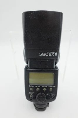 Canon 580EX II Speedlite Metal Shoe Mount Flash For Film & Digital EOS Camera's - Image 1 of 4