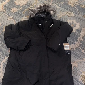 The North Face Damen Arctic Parka Daunenmantel TNF schwarz 3X NEU authentisch 350 $ - Bild 1 von 14