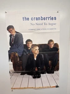 The Cranberries Poster No Need To Argue Double Sided Select Promo 1995 - Picture 1 of 12