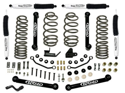 Tuff Country 44900KN Suspension Lift Kit 1997-06 Jeep Wrangler Lift: Front 4 / R Foto 1 de 3