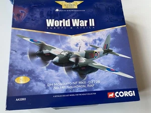 L281E Corgi AA32803 DH Mosquito NF MkII DZ726 No. 141 SQN RAF LTD 3394/5400 - Picture 1 of 12