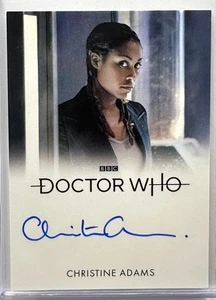 Christine Adams, Full Bleed Autograph, Doctor Who, Seasons 5-7 - Picture 1 of 2