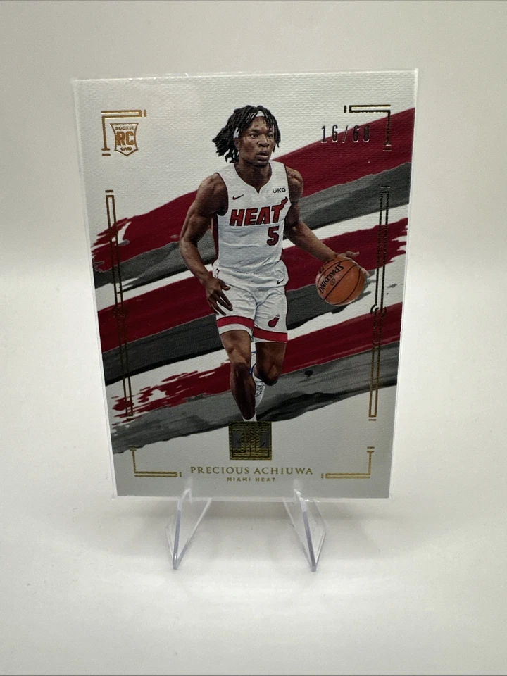 2020-21 Panini Impeccable - Precious Achiuwa #82 Gold /60 (RC) - Image 1 of 2