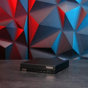Lenovo ThinkCentre M70q Gen 5 // Intel Core i5-13400T, 16 GB RAM, 512 GB SSD - Bild 1 von 4