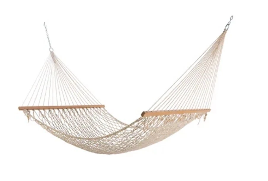 Style Selections Key West Hammocks Oatmeal Rope Hammock - Image 1 of 4