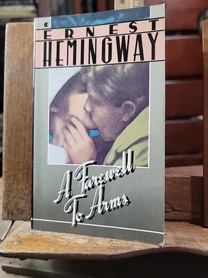Ernest Hemingway A Farewell to Arms Paperback Scribner Collier 1986 - Image 1 of 3