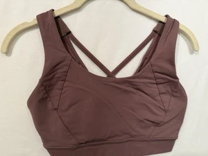 Lululemon Free To Be Elevated Sports Bra Size 6 Cacao Scrappy - Picture 1 of 4