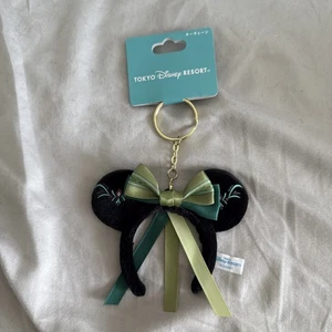 Japan Tokyo Disney Frozen Princess Anna Mini Plush Headband Minnie Ears Keychain - Picture 1 of 6