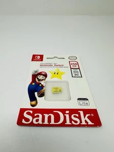 SanDisk 256GB MicroSDXC Flash Memory Card Nintendo Switch 256GB *NEW* - Picture 1 of 5