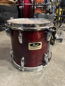 10" Pearl Session Series Tom Drum OptiMount DEEP RED LACK RUSTED TRAGEDY #PR4 - Bild 1 von 18