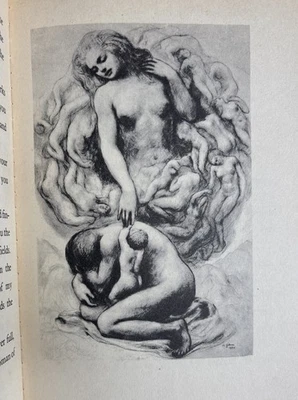 Vintage Illustrated Hardback With DJ - The Forerunner - Kahlil Gibran 1974 - Image 1 of 4