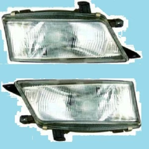 SUZUKI BALENO SEDAN MODEL 1995 98 FRONT HEADLIGHTS PAIR LH RH NEW AFTERMARKET - Picture 1 of 11