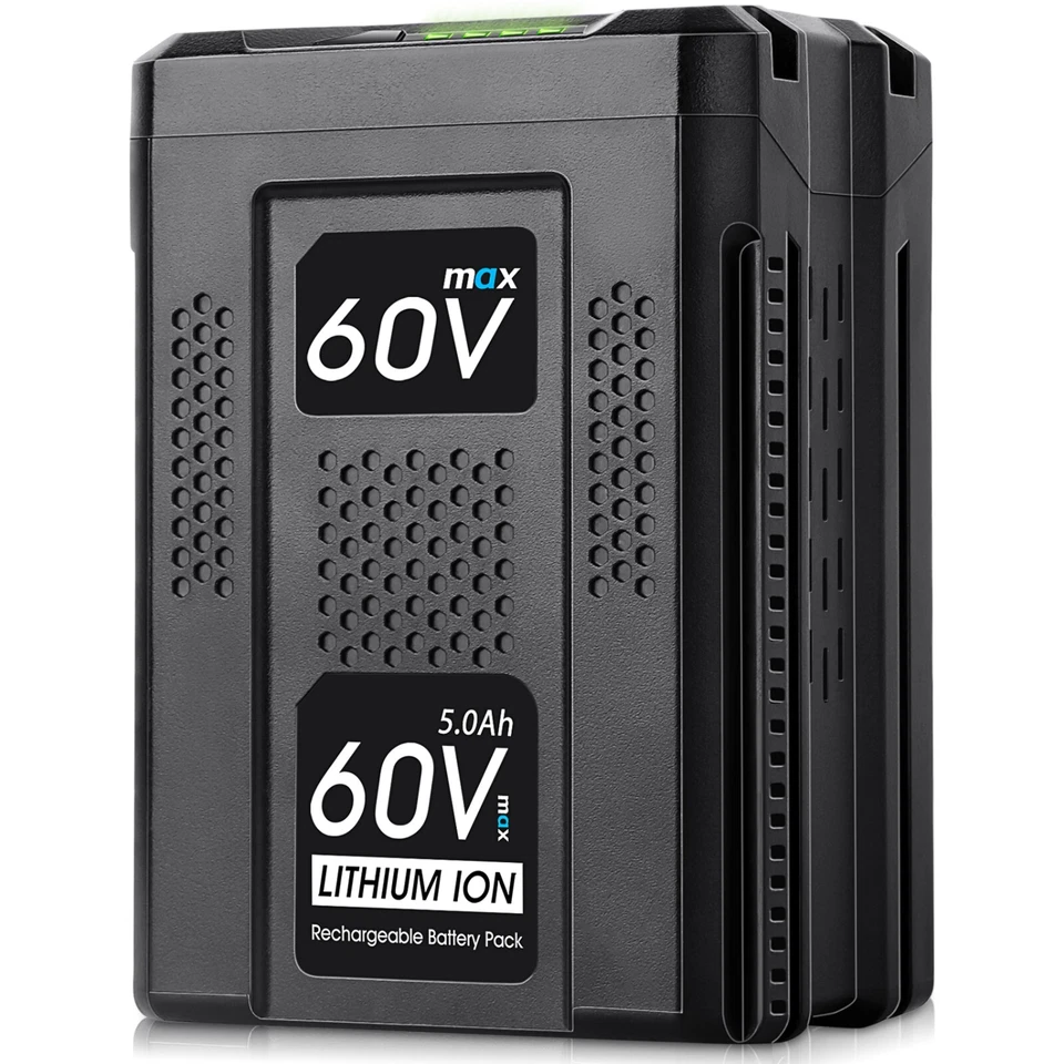 60V 5.0Ah Battery For Greenworks Pro 60V Max Lithium Ion Battery LB60A00 LB60A01