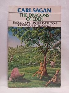 Carl Sagan The Dragons Of Eden 1977 Trade Paperback Human Evolution Sociology  - Bild 1 von 24