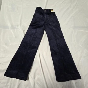 Dickies Branders Jeans Corduroys Size 7 Blue Elastic Waist - Picture 1 of 10