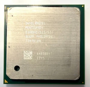 Procesador / CPU Intel Pentium 4 2,8 GHz 533 MHz 512 KB 478 SL6PF - Imagen 1 de 1
