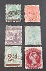 South Australia Mix Victorian Stamps