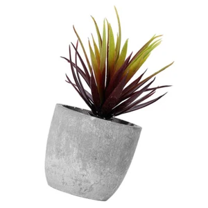 Artificial Bonsai Succulent Faux Potted Plant Desktop Fake Succulent Bonsai - Picture 1 of 12