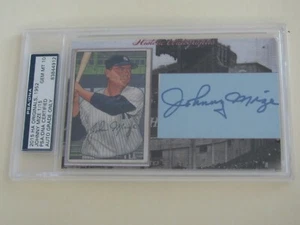 PSA DNA 2015 HA 1952 Bowman JOHNNY MIZE Cut auto 1/15 Yankees AUTOGRAPH 10 HOF - Picture 1 of 5