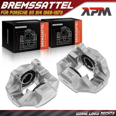 2x Brake Caliper Brake Caliper Front Left Right 48mm for Porsche 911 914 1968-1973 - Image 1 of 4