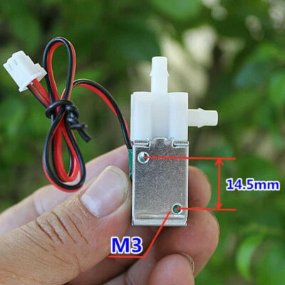 DC 12V Micro Electric Solenoid Valve Normally Closed For Air Water Control Valve - Image 1 of 4