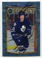 1994-95 Topps Finest Hockey - #110 - Mats Sundin - Toronto Maple Leafs